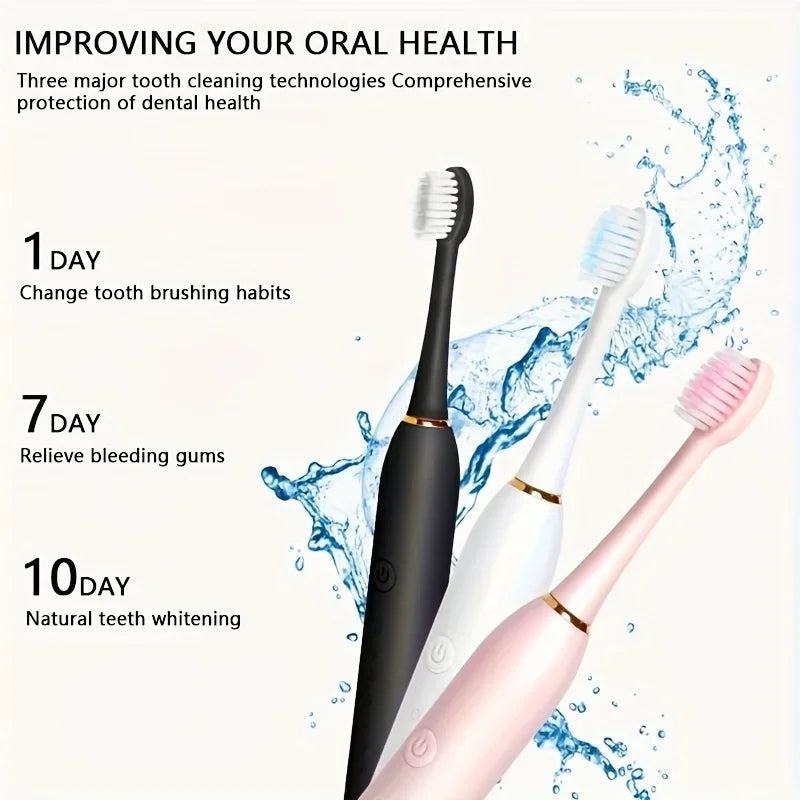 Automatic Electric Toothbrush Adult CHILDREN'S Universal Soft-bristle Toothbrush Charging Six-speed Automatic Toothbrush